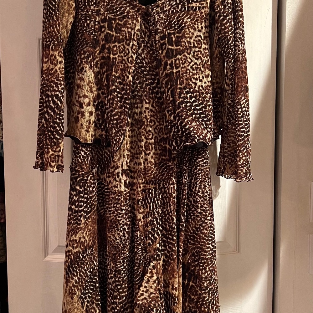 Cheetah Print Dress